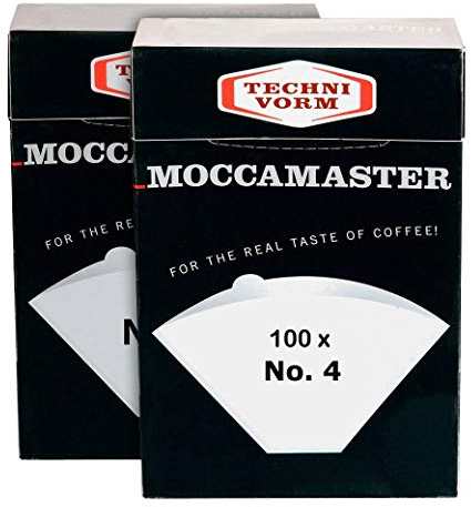 Technivorm Moccamaster 85022 Moccamaster #4 Papierfilter, Weiß (2)... (Originalversion)