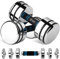 Hantelset Kurzhanteln 2er 7,5kg (3,5kg/5kg/6kg/7,5kg) - Verstellbare Hanteln Set mit Schaumstoff-Griff - Adjustable Dumbbells für Zuhause (Standard-Version 7,5kg×2)