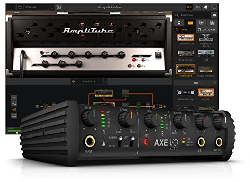 IK Multimedia AXE I/O SOLO + AmpliTube 5 + TONEX Bundle