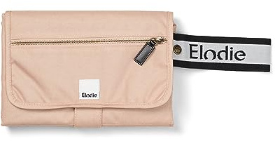 Elodie Details Wickelunterlage für Unterwegs Mini-Tasche Wasserdicht (enthält 2 Frottees) - Blushing Pink