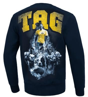 PITBULL Herren Pullover Rugby Team Arka Gdynia Pit Bull West Coast Sweatshirt für Männer Tag 2023 XXL