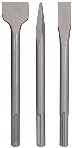 Juego De Cinceles Para Taladro Percutor, Juego De Herramientas De Cincel Para Eliminación De Azulejos Doblados En ángulo Con Manivela, Juego De Brocas De Martillo Giratorias Para Trabajos(SDS MAX)