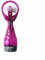 Powatron Handheld Fan Portable Mini Fan With Water Mist Spray Battery Operated Cooling Mist Fan for Makeup Office Travel Camping Picnic Indoor Outdoor Camping Summer (Batteries Not Included) (Pink)