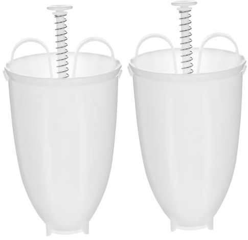 MAGICLULU 2pcs Donut Maker Mold Diy Baking Tool Pastry Maker for Home Kitchen Small Doughnut Press Mold White