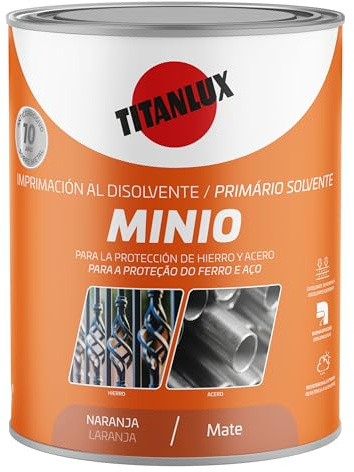 Titanlux Minio Sintético Naranja 250ml