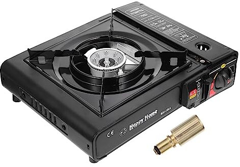 MUELODSIC 1ensemble Réchaud à Portable Pour Bbq Et Camping Cuisinière Extérieure Avec Couverture De Cuisson Pratique Voyage Avec Boîtier De Rangement