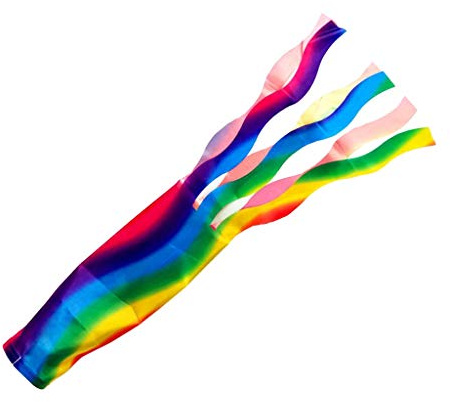 Windsack Polyester Outdoor Garten Windsack Dekoration 70cm Regenbogen 70cm