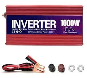 Transformateur Convertisseur Solaire À Onde Sinusoïdale Transformateur Tension 1000 W 1600 W 2200 W 3000 W DC 12 V 24 V vers AC 110 V 220 V 50 Hz 60 Hz(24V,220V,1000W)