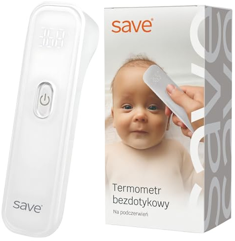 Medizinisches Infrarot Fieberthermometer kontaktlos – Digitales Stirnthermometer für Babys, Kinder & Erwachsene – 1 Sekunde Messung – LED Display – Temperatur Alarm – Speicherfunktion