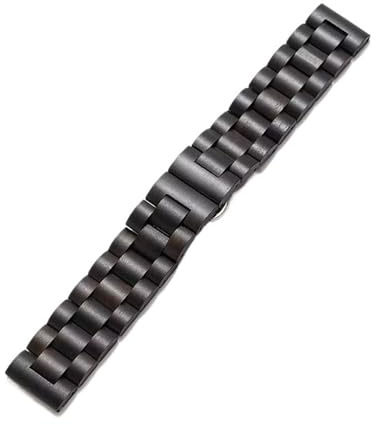 Träarmband 20 mm 22 mm Träarmband Man Kvinnor Snabbkopplingsarmband(Color B,20mm)
