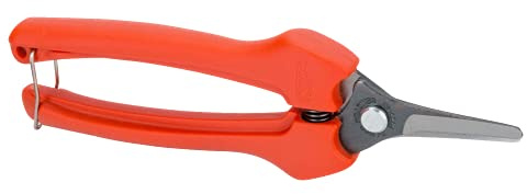 Bahco P127-19-BULK30 Ciseaux Vintage Lame Courte Pun, Orange