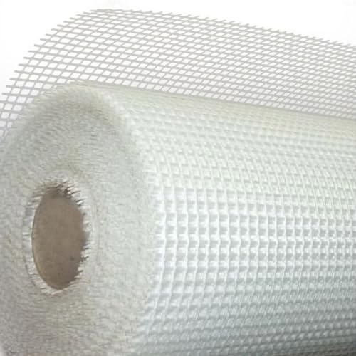 Sopgal Malla Fibra de Vidrio 50mx1m Refuerzo para Impermeabilización | Refuerza morteros y membranas impermeabilizantes. Ayuda a prevenir fisuras y aumentar la resistencia.