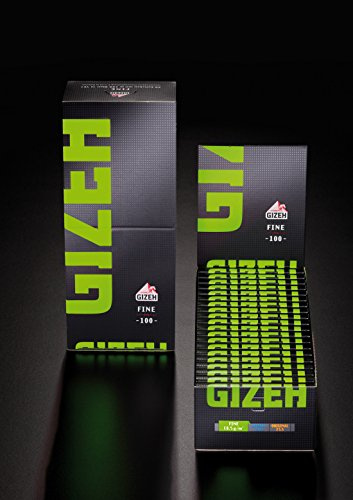 2 Boxen à 20 Hefte Gizeh Black Magnet Fine grün Blättchen à 100 Blättchen