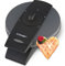 Cloer 1625 Waffeleisen für klassische Herzwaffeln, 930 W, Waffelgröße 15,5 cm, stufenlos wählbarer Bräunungsgrad, praktische Standfunktion, Metall, Grau