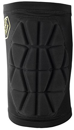 Uhlsport Knieschoner Bionikframe Knieschoner, schwarz/fluo gelb, S, 100696701