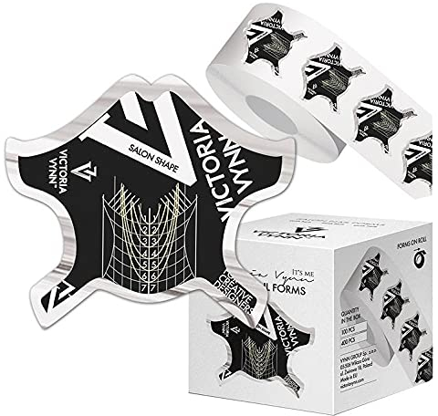 VICTORIA VYNN Nagelformen, schwarz, 100 Stück