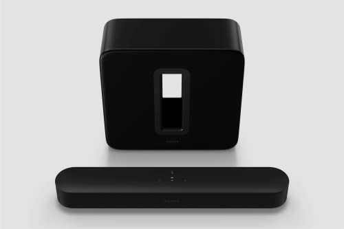 Sonos Beam (Gen 2) (Black, 3.1 Set (Beam+Sub))