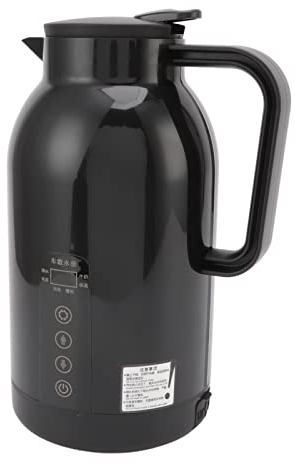 Tasse Chauffante Portable pour Voiture, Bouilloire électrique en Acier Inoxydable pour Voiture, Tasse à Café Intelligente de Voyage Chauffante Isolée de 1300 ML pour Eau, Thé, Café, Lait