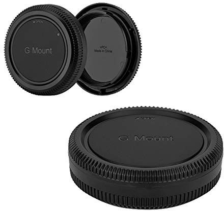 Kompatibel med Fujifilm objektiv bakre lock och hölje G-Mount Body Rear objektivlock