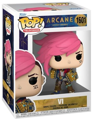 Funko POP! TV: Arcane LoL - Vi - Arcane: League Of Legends - Vinylfigur för samlare - Presentidé - Leksaker för barn & vuxna - TV-fans - Modellfigur för samlare och utställning