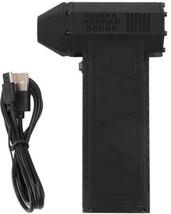 Jet Blower, 300.000 U/min, 52 m/s maximale Geschwindigkeit, Jet-Gebläse, 3-Gang-Steuerung, Typ-C Schnellladung, 16000mAh für Auto, Computer