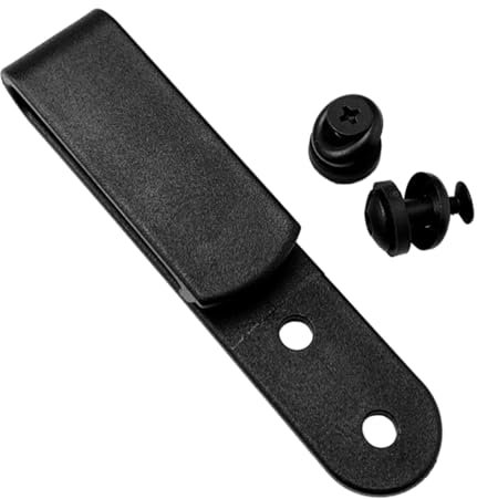 IWOMA Clip da cintura per fondine Kydex Guaina K Clip in vita Accessori Guaina Clip per cintura Clip per cintura con viti per strumento