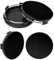 4 Piezas Tapas Llantasl,Cubierta Centro de Rueda de Plástico ABS para Llantas de Automóvil,Rueda de Centro Tapacubos para Coche,Centro Centrales Tapacubos para Llantas Coche Tuning(OD 60 mm ID 56 mm)