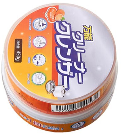 Crema de limpieza multiusos, pasta de limpieza, crema limpiadora profunda, fórmula cremosa fácil de aplicar, limpia profundamente sin dureza, 450 g para cocina, ducha, horno, suelo, inodoro, estufa