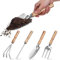 TOYANDONA 1 Ensemble Ensemble d'outils de Jardin Outil de Jardin Trousse Hommes Râteau bêche spatule de Jardin pour Femmes d'amant végétal Tige de frêne de Mandchourie