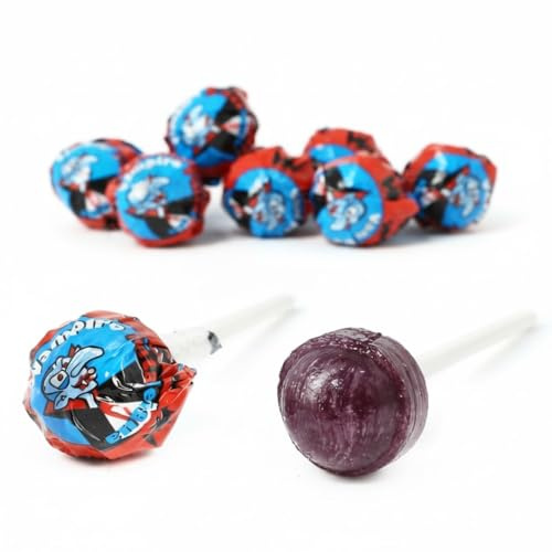 Vampiro Pintalenguas – Bolsa 150 unidades de Caramelos con Palo para Halloween | Sin Gluten
