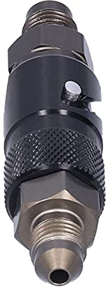 CHICIRIS AN3 Aluminum Alloy Quick Release for Fuel Line, Brake Hose Connector for Couplings, Hydraulic Oils, AN3 Brake Line Adaptor (SW-21033-BL)