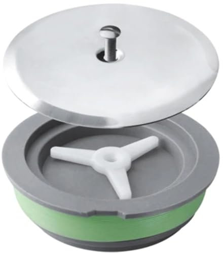 TAPPO AD ESPANSIONE PER SIFONI A PAVIMENTO PIATTELLO 125 mm Diam 100