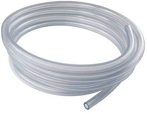 Fittingstore - 25 mètres - Tuyau en PVC sans insert en tissu - Qualité alimentaire - Tuyau à air comprimé - Tuyau d'eau potable pour aquarium (intérieur x extérieur : 4 x 6 mm)