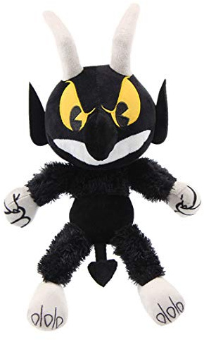 uiuoutoy Plush Soft Toys Devil Boss Ghost Mecup and Brocup Dolls Gift (Devil Boss)