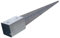NAJDER Support de Poteau à Enfoncer, Douille à Enfoncer Ancre de Sol pour Poteaux Carrés Bois 45x45 mm, Longueur 600 mm, Acier Galvanisé à Chaud, Fixation Clôture, Balançoire, Pergola
