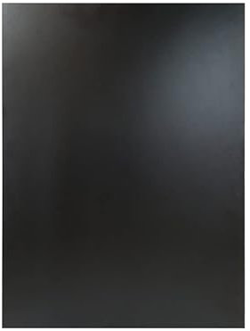 Plaque ardoisine mélaminée double face de dimensions 80 x 60 cm Noir