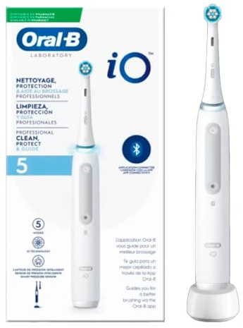 Oral-B Laboratory Limpieza, Protección y Guía Profesional 5 iO Cepillo Eléctrico