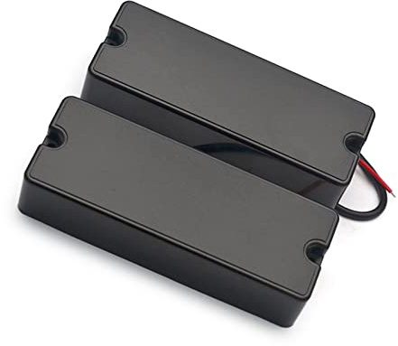 5-saitiger Bass-Doppelspulen-Humbucker Mit Keramikmagnet, Aktiver Tonabnehmer Für Bassgitarren-Zubehör Gitarren-Tonabnehmer-Set