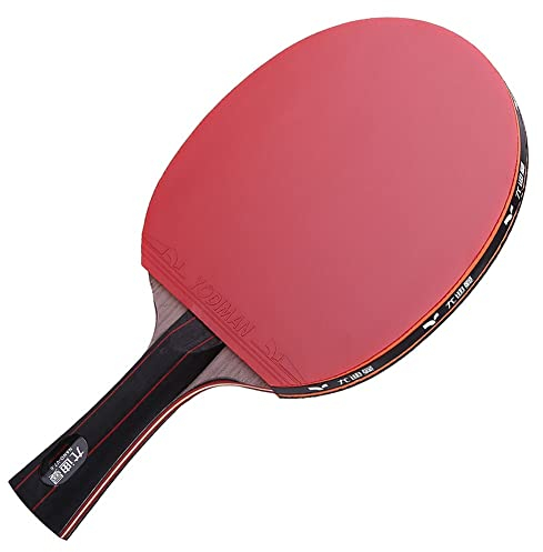 Tischtennisschläger, Tischtennisschläger, Tischtennisschläger, Allround-Profi-Amateur-Ping-Pong-Schläger für Fortgeschrittene und Fortgeschrittene, komfortabler Griff