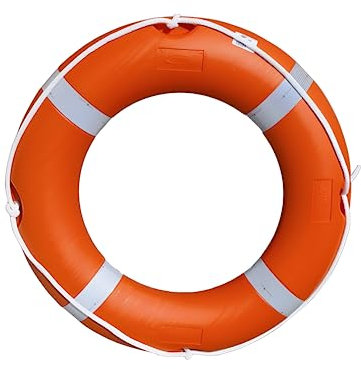 Aro Salvavidas Homologado Solas + CE Cinta Reflectante