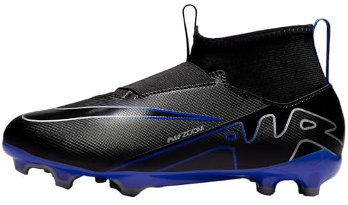 Nike DJ5623-040 JR Mercurial Superfly 9 Academy Black/Chrome-Hyper Roya Hombre Black/Chrome-Hyper Roya EU 36