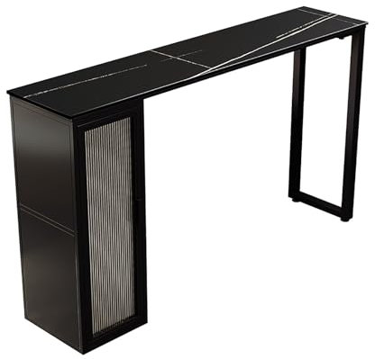Langer Tisch mit Weinschrank, modern, für Zuhause, Bar, groß