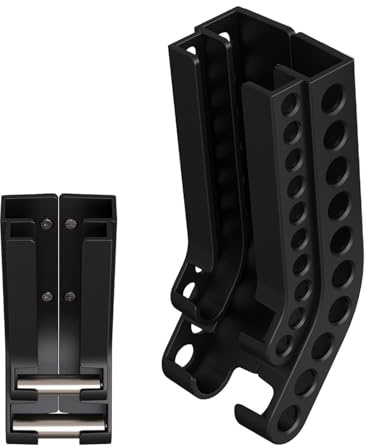 Organisateur de stockage de piles – Support mural de stockage de piles | Support de batterie mural | Organisateur de piles AA Support de rangement, distributeur de piles portable pour la maison, le