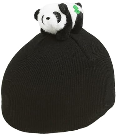 Panda-Helmüberzug für Snowboardhelm, Bezug für Snowboardhelm, warm, niedlich, dick, für Snowboard, Skateboard, Motorrad