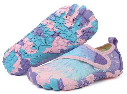Barefoot Shoes Bambino Barefoot Bambino Scarpe da Trekking Estive 26 Corsa Scoglio Bambina Occhio di Bue Acquatiche Mare Acqua Bambini Sportive Tela Leggere Rocce Primi Passi 30 Arrampicata Montagna