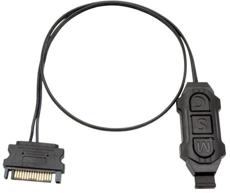 BULAIDAI ARGB Controller 5V 3Pin Power Supply Controller 3Pin for Computer CPU Case Cool Fan LED Light Radiator Lighting Control