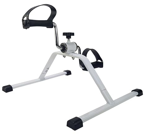 Tunturi Mini Bike, Unter-Tisch-Fahrrad, Armtrainer, Beintrainer, Bewegungstrainer für Senioren