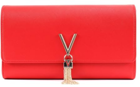 Valentino Divina SA Clutch Rosso