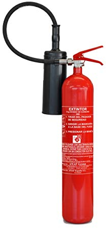 ESTINTORE CO2 KG.5 CLASSE DI FUOCO 89B APPROVATO EN3/7 E MED SOLAS