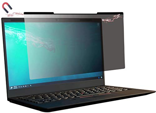 Thorani Magnetische Blickschutzfolie 15,6 Zoll (16:9) – Sichtschutz & Displayschutz Laptop – Privacy Filter für seitliche Blicke – Kratzfeste Folie – Einfache Magnet-Befestigung – Schutz Privatsphäre